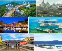 ĐÀ NẴNG - BÀ NÀ - HỘI AN - ĐẢO LÝ SƠN